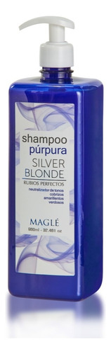 Shampoo Matizador Para Rubios Silver Blonde - 960ml Maglé