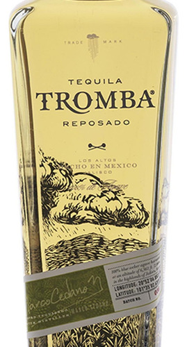 Paquete De 3 Tequila Tromba Reposado 750 Ml