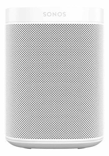 Imagen 2 de 4 de Bocina inteligente Sonos One Gen 2 con asistente virtual Google Assistant y Alexa white 100V/240V