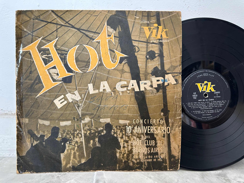 López Furst Jazz Argentin Hot Carpa Club Vinilo 1958 Palermo
