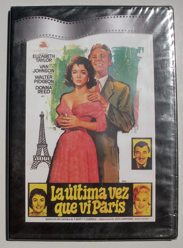 Dvd La Ultima Vez Que Vi Paris - Liz Taylor - Imp. España Z2