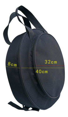 Bolsa Redonda Para Gongo, Bolsa De Transporte Para Pandeiro,