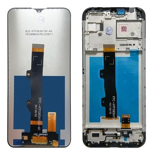 Pantalla Táctil Lcd Con Marco For Motorola E7/e7i Power A