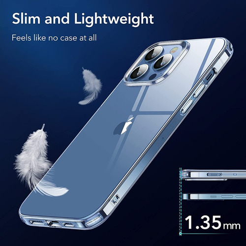 Imagen 6 de 10 de Case Esr Slim Project Zero iPhone 13 Pro Max Clear