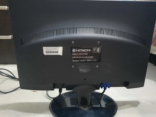 Monitor Hitachi 19 Promo 12 Y 18 Cuotas C/ Qr Envio Gratis