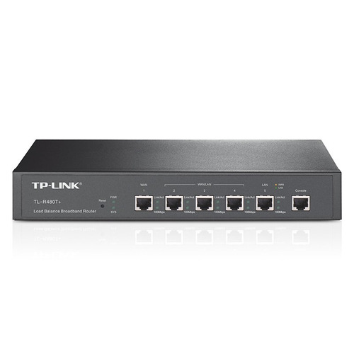 Router Cableado Empresarial Tp-link Tl-r480t+ Multi Wan