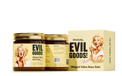2* Evil Goods,crema De Cebo De Res Con Balsamo De Miel 100ml