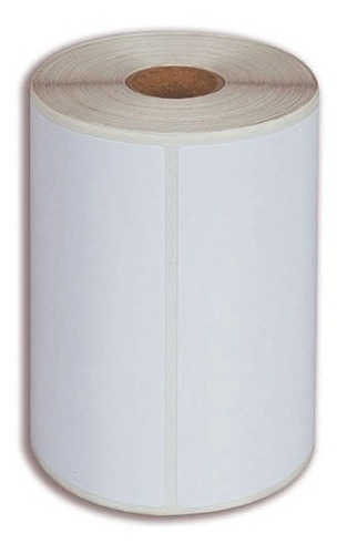 Etiqueta 10x15cm Bopp P/ Zebra Argox Elgin - Rolo C/ 196 Cor Branco