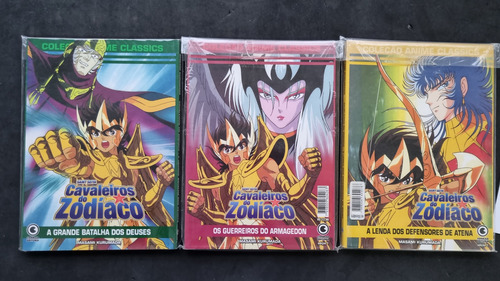 Coleção Mangá Os Cavaleiros Do Zodíaco 1 Ao 28 + Anime Classics