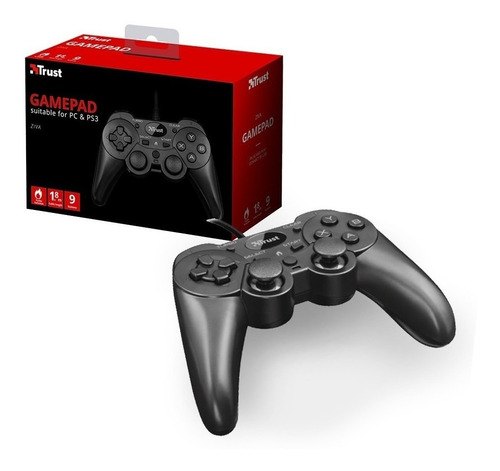 Control Ziva Wired Gamepad Para Pc Y Ps3 Trust - Prophone