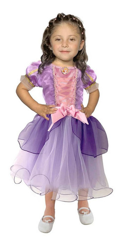 Disfraz Vestido De Rapunzel Para Niñas, Disney Princesas