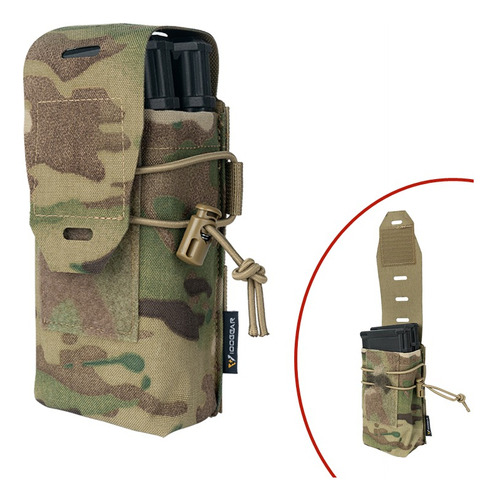 Porta Cargador Táctico Doble 5.56 Para Arma Larga M4 M4a1