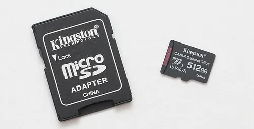 Tarjeta de memoria Kingston SDCS2/512GB Canvas Select con adaptador SD 512GB