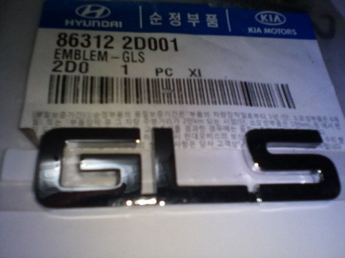 Emblema  Gls Para Vehiculos Hyundai