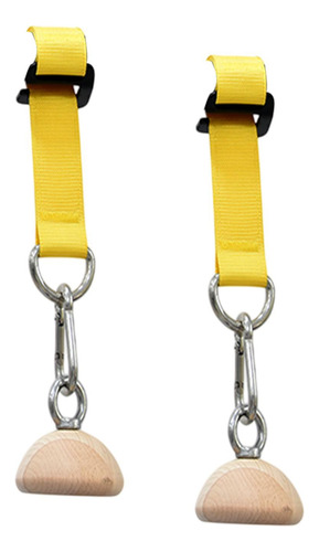 2x Empuñaduras De Con Correas, Plano Inferior De 75 Mm.