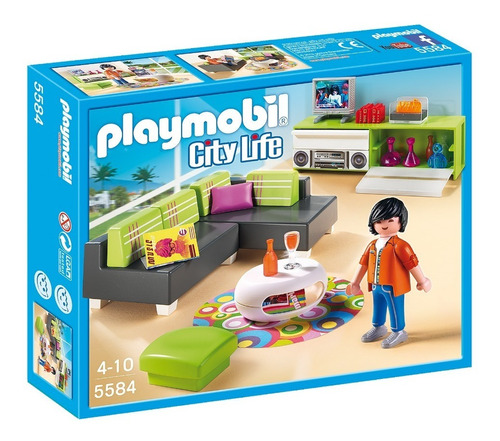 Playmobil Living Room Moderno 5584 Disponible En Stock!