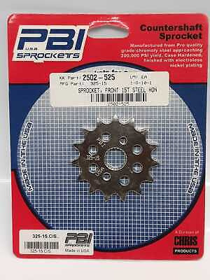 Pbi 325-15 C/s Countershaft Steel Front Sprocket 15t Hon Ttr