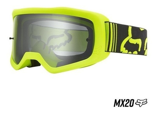 Tienda de gafas gafas Desprendibles para FOX MAIN Gafas de motocross Verde 