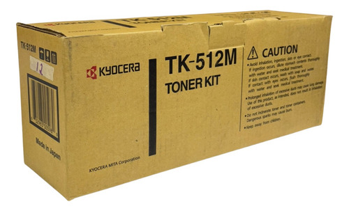 Toner Original Kyocera Tk-512 Magenta 8,000 Impresiones