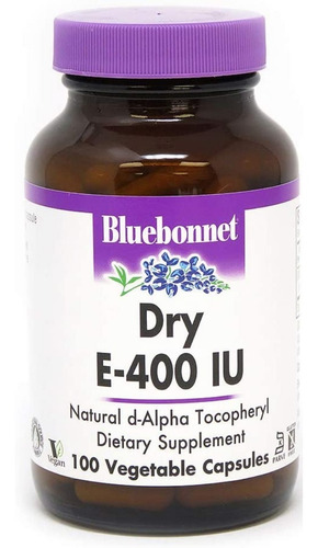 Bluebonnet Vitamina E 100cp Vg - Unidad a $2818
