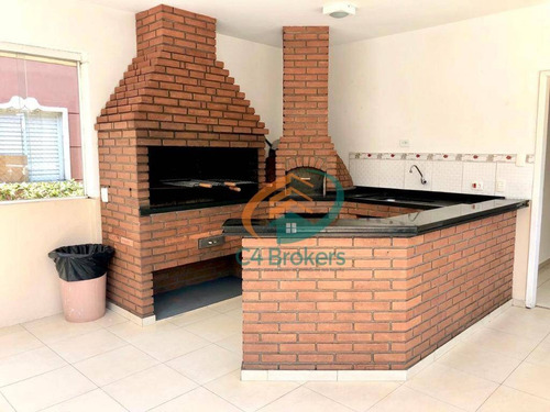 Apartamento Com 3 Dormitórios À Venda, 69 M² Por R$ 310.000,00 - Ponte Grande - Guarulhos/sp - Ap2305
