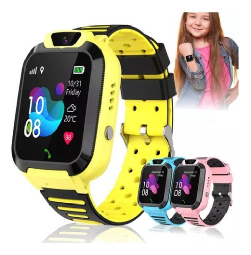 Reloj Inteligente Con Gps Y Llama, Impermeable, Para Niños Y