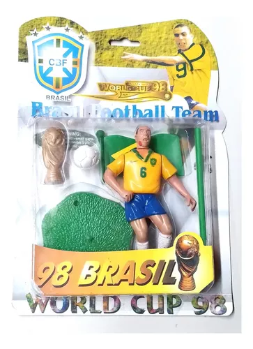 Boneco No.6 Roberto C. Brasil Football Team Worldcup 98 Novo