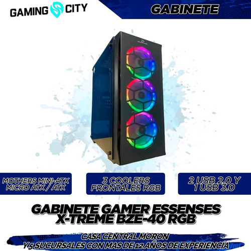 Imagen 5 de 8 de Pc Armada Gamer Amd Ryzen 7 5700g 32gb Vega Ssd Y Hdd Cuotas