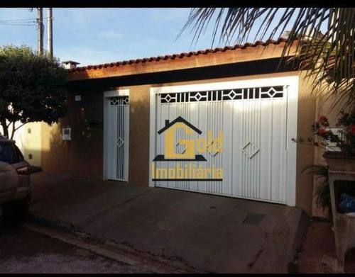 Casa Com 2 Dormitórios Para Venda, 105 M² Por R$ 230.000,00/ - Jardim Ouro Branco - Ribeirão Preto/sp - Ca0828
