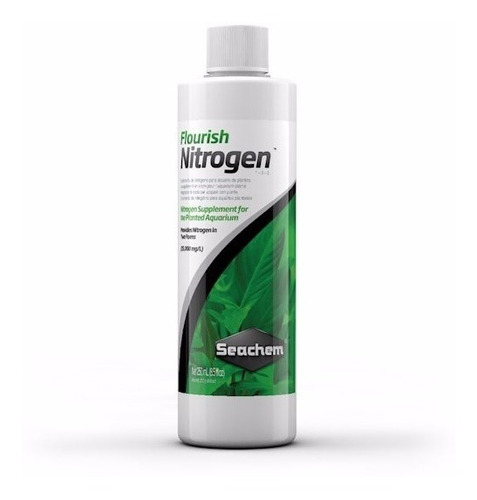 Imagen 1 de 2 de Flourish Nitrogen 250ml Seachem Plantado Acuario Peces