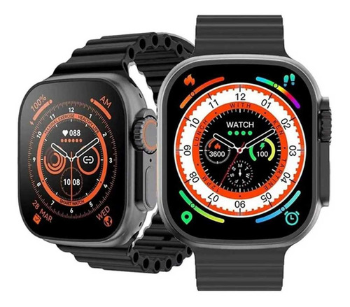 Reloj Inteligente T800 Ultra Smartwatch Carga Inalámbrica