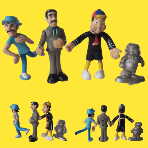 El Chavo Del 8 Figuras Quico Don Ramón Y Profesor Jirafales 