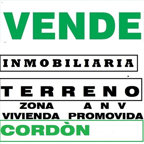 Zona A N V  Cordòn: Terreno 12.00 X 45.00= 500 M2  Alt. 27 Mts.