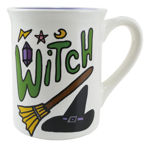 Enesco Nuestro Nombre Es Mud Halloween I'm A Good Witch Taza