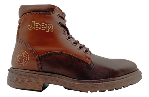 Bota Para Hombre Jeep Original 9802 Vermont Extreme Cafe