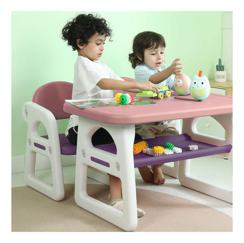 Tinygeeks Table Y Sillas Para Niños Seguras Para Niños Nueva