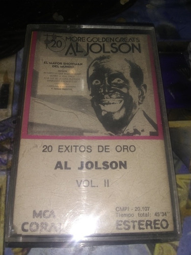 Al Jolson 20 Éxitos De Oro Vol. Ii