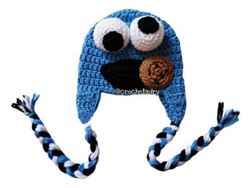 Gorro Come Galletas Crochet Bebés