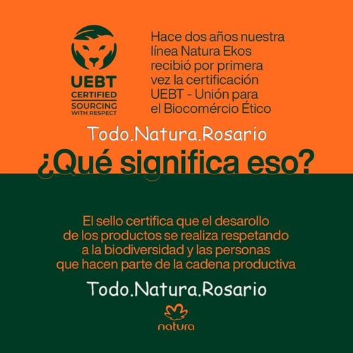 Natura Pulpa Para Manos Ekos Castaña 75g Todo Natura Rosario | MercadoLibre