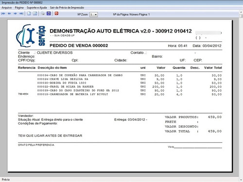 Programa Para Oficina De Autoelétrica Sem Mensalidade V2.0