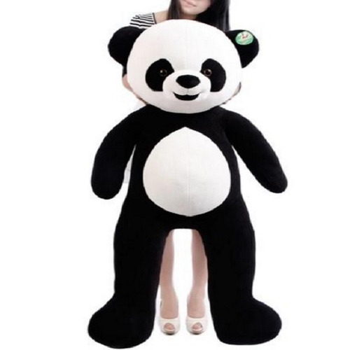 Urso Panda Pelúcia Gigante 1,20 Mts 120cm + Filhotinho 25 Cm