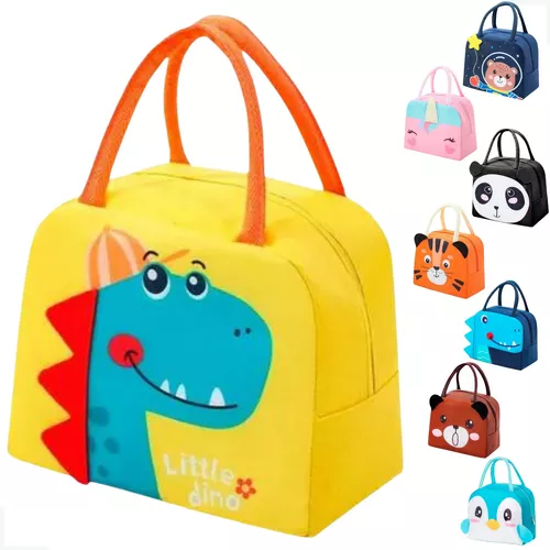 Bolsa Térmica Infantil Lancheira Escolar ANIMAIS - MASCULINA