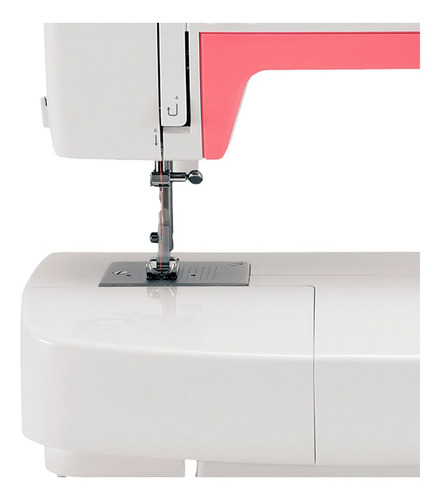 Máquina de coser recta Singer Simple 3210 portable color blanco/rosa 220V