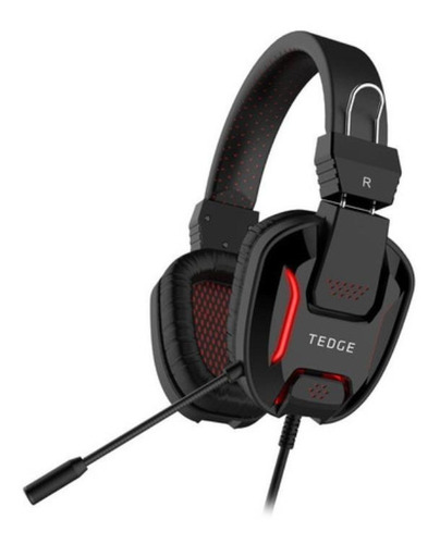 Fone de ouvido over-ear gamer Tedge Gamer H2168D preto