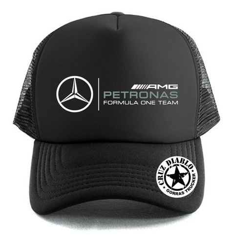 Gorras Trucker Mercedes Benz Cruz Diablo