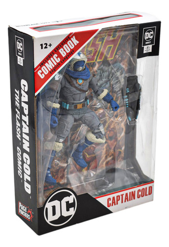 Dc Captain Cold The Flash Comic Punchers Mcfarlane Toys Cd