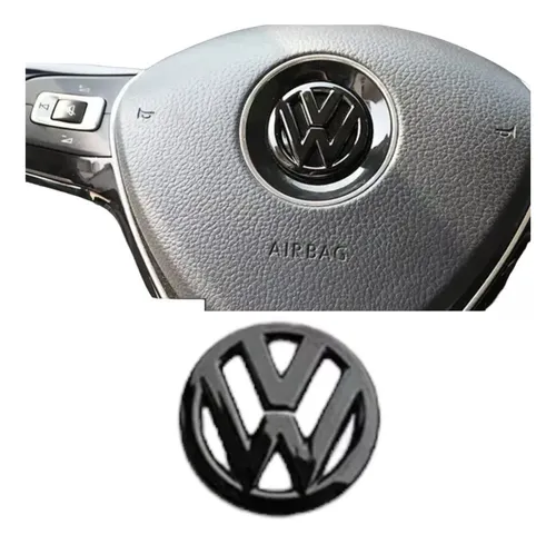 Qc Aplique Emblema Volante Vw Gol Golf Polo Virtus Fox