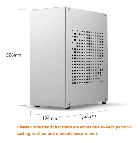 Carcasa De Computadora O1a07 Itx Chasis Htpc Host Case Usb3.