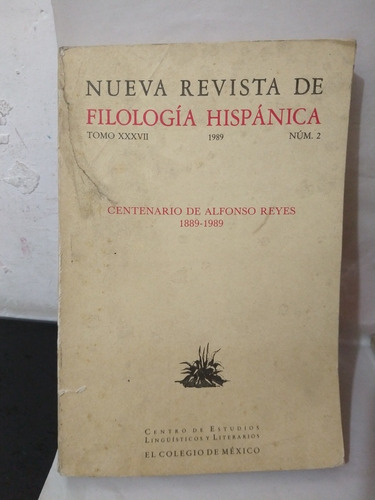 Nueva Revista De Filología Hispánica 1989 No 2 