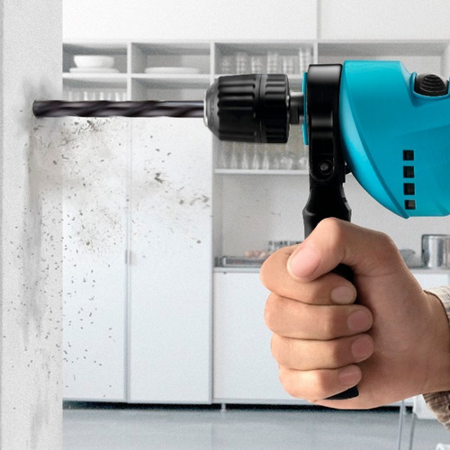 Imagen 6 de 9 de Taladro Eléctrico Percutor Gamma G1902 2900rpm 50hz 850w